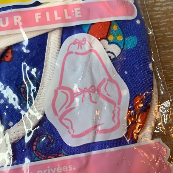 KOOSHIES Girls Blue Sea Swimsuit Reusable Diaper S - Picture 8 of 13